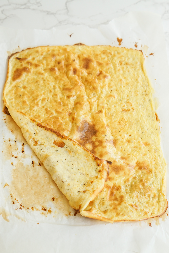 cottage cheese flatbread